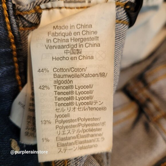 Madewell Jeans Size 27 Skinny 10" High Rise Tummy Control Danny Wash G7391 - Picture 5 of 12